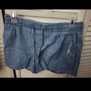 Denim shorts